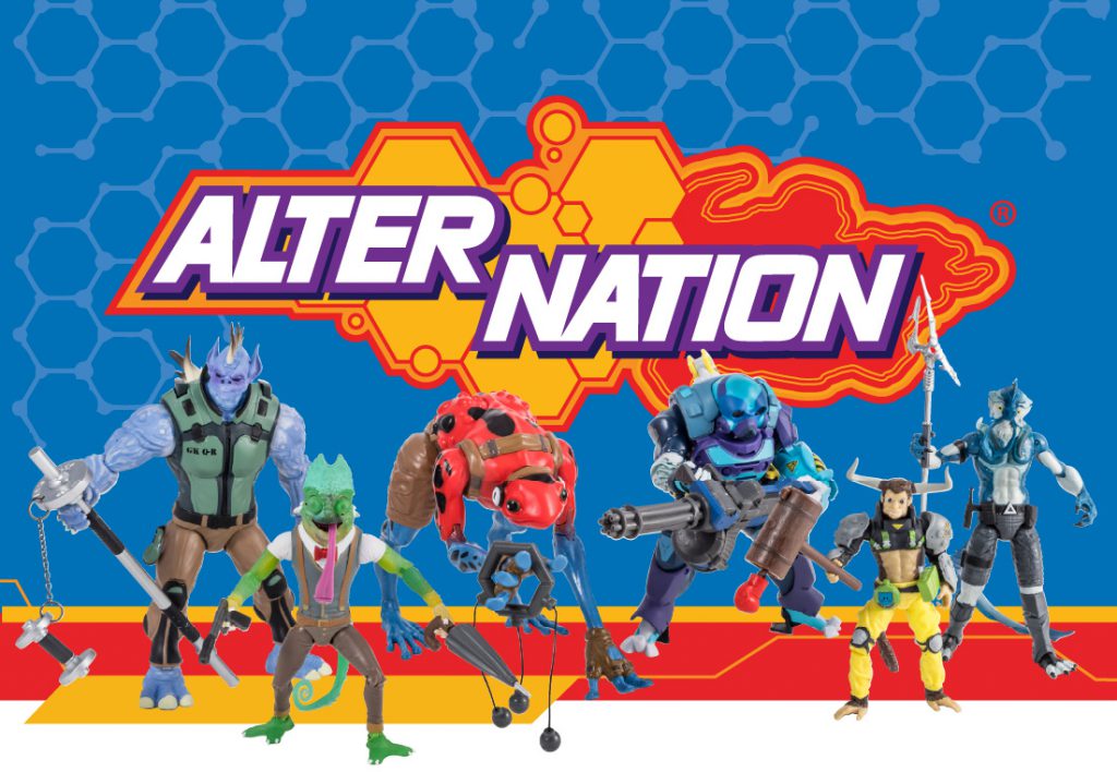 Alter Nation Toys Branding