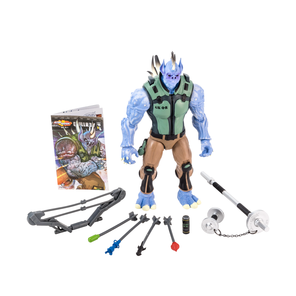 Quillroy Action Figure Full Accessories Alter Nation Panda Mony Toy Brands 01