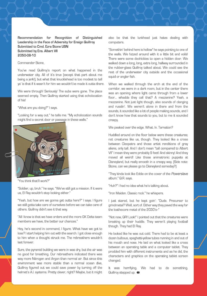Mission Pack 5 Agent Auxiliary Fan Club Story Part 2 For Newsletter2 Page 3